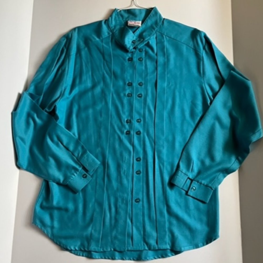 Turquoise Shirt - Size 7/8